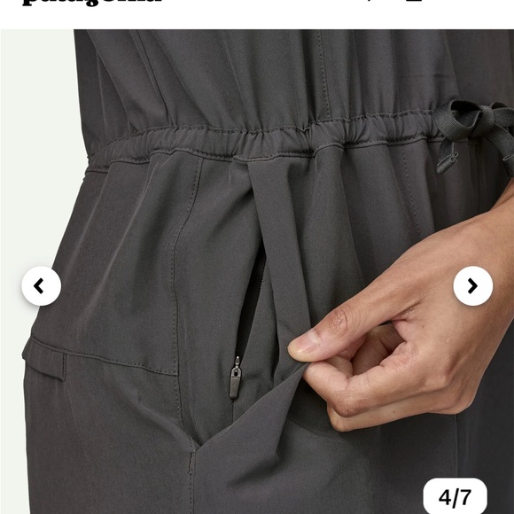 Patagonia Fleetwith Ink Black Jumpsuit - Picture 4 of 11